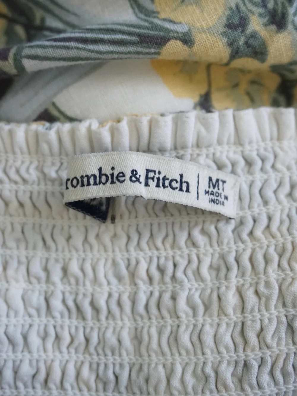 Abercrombie & Fitch width pit